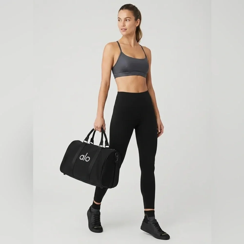 Alo Yoga Traverse Duffle Black/Silver